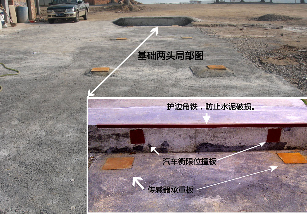 有基坑安裝電子汽車衡