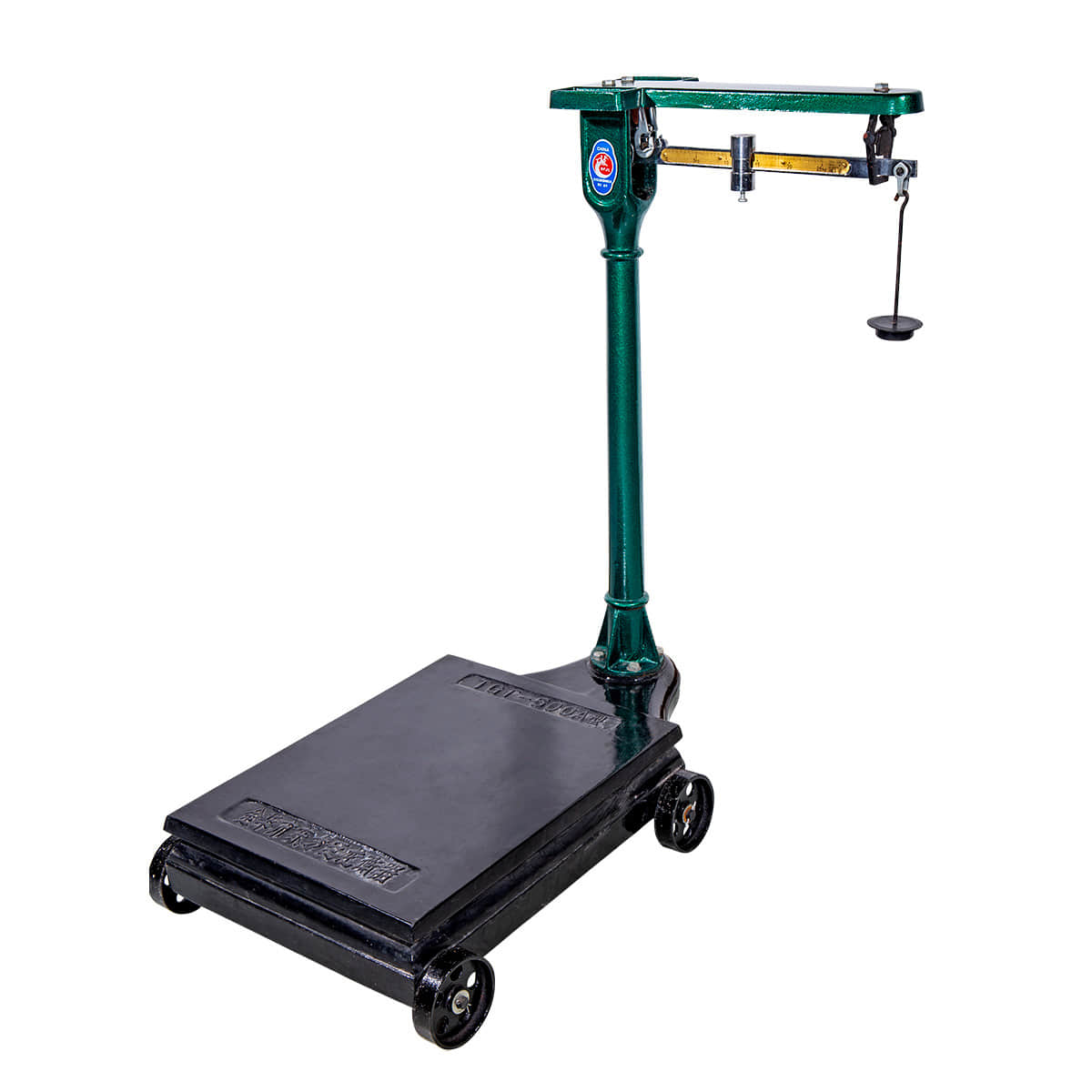 TGT-500 機(jī)械臺(tái)秤【花紋板抗沖擊臺(tái)面】